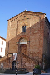 Wall Mural - Collegiate Church of Saints Lorenzo and Leonardo in Castelfiorentino, Tuscany, Italy