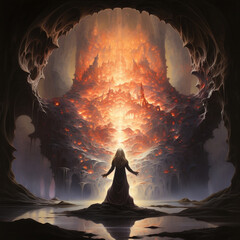 Wall Mural - Spiritual Awakening: Discovering the Source within