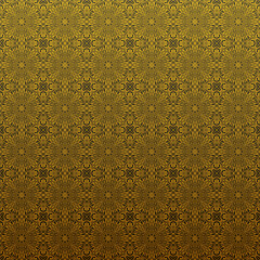 Wall Mural - Background with decorative traditional floral ornament