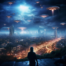 UFO Alien Invasion On Earth