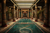 Fototapeta  - Palace of Cleopatra - Ptolemaic Kingdom of Egypt