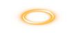 © Orange Sky - Golden halo angel ring Isolated on transparent background. Magic fantasy portal. Futuristic teleport. Light effect. PNG.