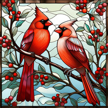 鳥のステンドグラス 無料画像 - Public Domain Pictures