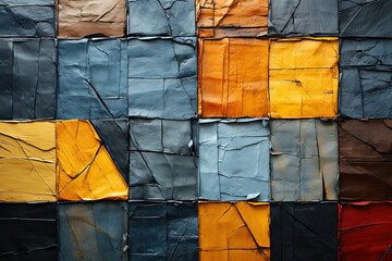 colorful cloth patches background