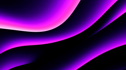 Sticker - Dark abstract glowing shapes modern wallpaper design. Purple and blue dark shapes backdrop