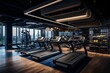 Ein modernes Fitnesscenter, das Technologie und personalisiertes Training nutzt