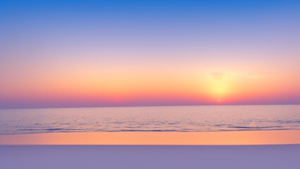 Wall Mural - A Sunset On The Beach