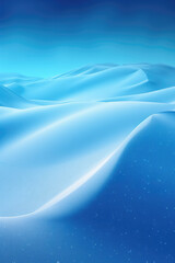 Wall Mural - Blue Desert Abstract Background