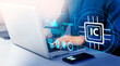 © oselote - Development of computer IT technology and Integrated Circuit equipment,Use a cloud-based data connection and protection program.