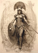 Greek goddess Athena