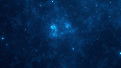 Wall Mural - 4k 3d deep space galaxy with stars dust particles the universe nebula and galaxies in space contains