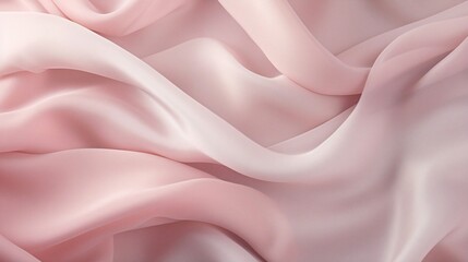 Fototapete - Generative AI : Texture, background, pattern. Texture of Blush Pink and Pale Gray silk fabric. Beautiful Blush Pink and Pale Gray soft silk fabric.