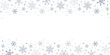 bright banner christmas card with snowflake border vector  EPS10