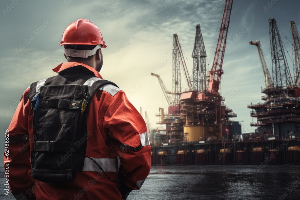 Offshore oil and gas wellhead remote platform which produced raw material for sent to onshore refinery, power generation and petrochemical industry.