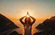 © IBEX.Media - Meditation in the sunlight. Generative Ai illustration