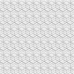 Wall Mural - Abstract geometric background with hexagons, wallpaper pattern. Vector illustration