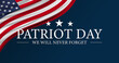 911 Patriot Day, USA Flag