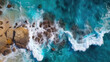 © Andrii  - Aerial View of Turquoise Waves