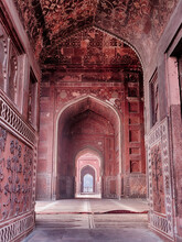 Inside The Mosque At The Taj Mahal