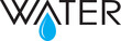 Water proof logo, icon, symbol and mark design. Water logo. water drip icon for your business use.