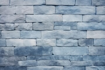Wall Mural - Blue concrete stone texture for background wallpaper. Cement and sand wall vintage tone.