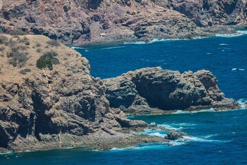 San Carlos Nuevo Guaymas, municipio de Guaymas, Sonora Mexico en la costa con el Golfo de California..