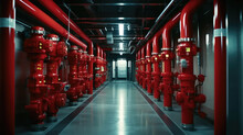 The Fire Protection Piping Room