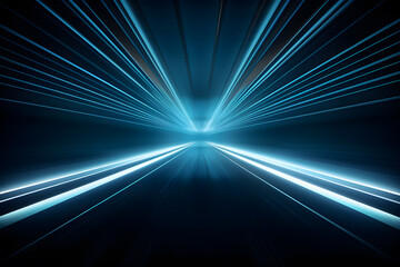 abstract modern blue background science, futuristic, energy technology concept. digital image of lig