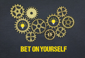 Poster - Bet on yourself	
