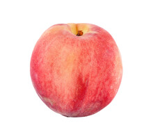Peach With Isolated On  Transparent Png