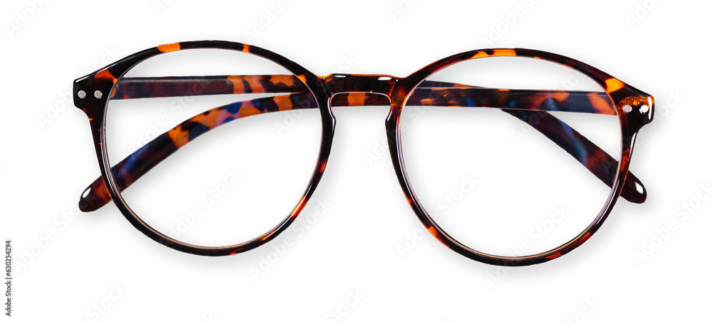eyeglasses isolated over transparent background Stock Photo | Adobe Stock