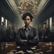 © Nuno - Business Woman in a office