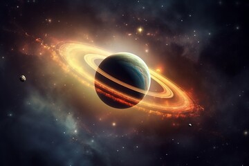 Space galaxy background