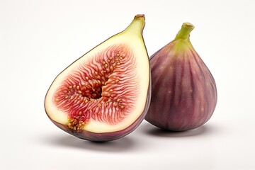 Canvas Print - figs isolated on white background.