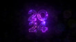 Festive fireworks show, firecrackers in the night sky. Happy celebration, joy and fun atmosphere. New Year's Eve 2024. Creative Christmas background. 3d rendering