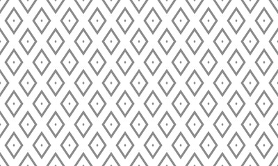 Wall Mural - grey diamonds geometric seamless pattern. vector repeating abstract.