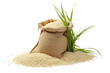 © JetHuynh - Photo of rice sack with rice crop isolated PNG
