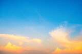 Fototapeta Na sufit - Beautiful cloudscape at sunset