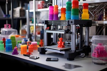 Sticker - Innovation in Action: Using Recycled Plastic as Filament for 3D Printing