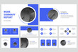 © fiyixiang - Blue modern business presentation slideshow presentation template