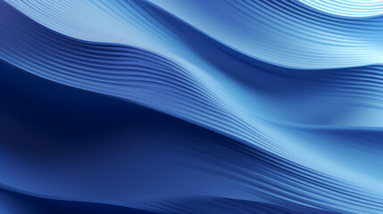 Aufkleber - A blue background with wavy lines
