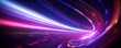 © AKKA - abstract futuristic background with pink blue glowing neon moving high speed wave lines and bokeh lights. Data transfer concept Fantastic wallpaper