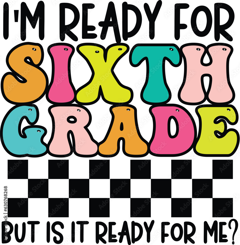 Back to School Svg Bundle, Back to School Png, I'm Ready For Pre k Svg ...