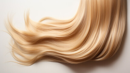 blonde hair for wigs and for hair extension generative ai