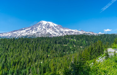 Wall Mural - Mount Rainier In Summer 5