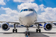 Aircraft ground handling,  refules an airplane - Aircraft In Ben Gurion Airport, Tel Aviv, Israel