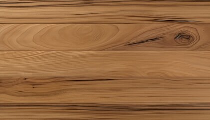 Wall Mural - Light brown rough-hewn plank or board background.