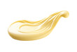 canvas print picture - Mayonnaise drop isolated on transparent background. PNG file, cut out