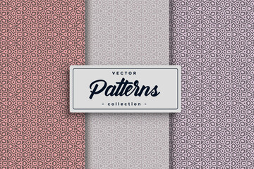 Aufkleber - vector of stylish hexagonal seamless line pattern background