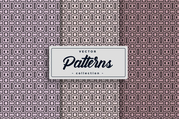 Aufkleber - abstract geometric pattern background, Linear flat design abstract lines pattern.